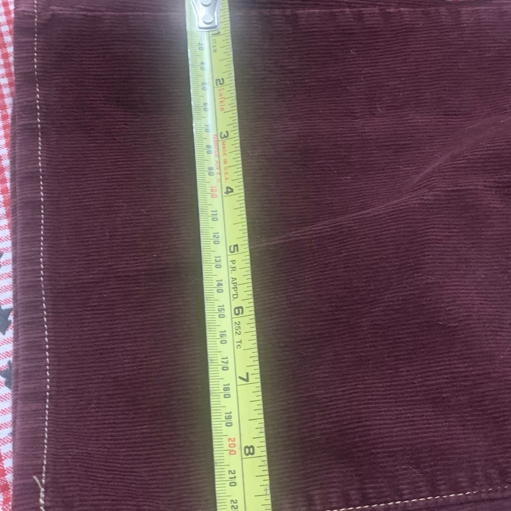 Old Navy Women's Boot Cut Jeans - Burgundy - Picture 6 of 9